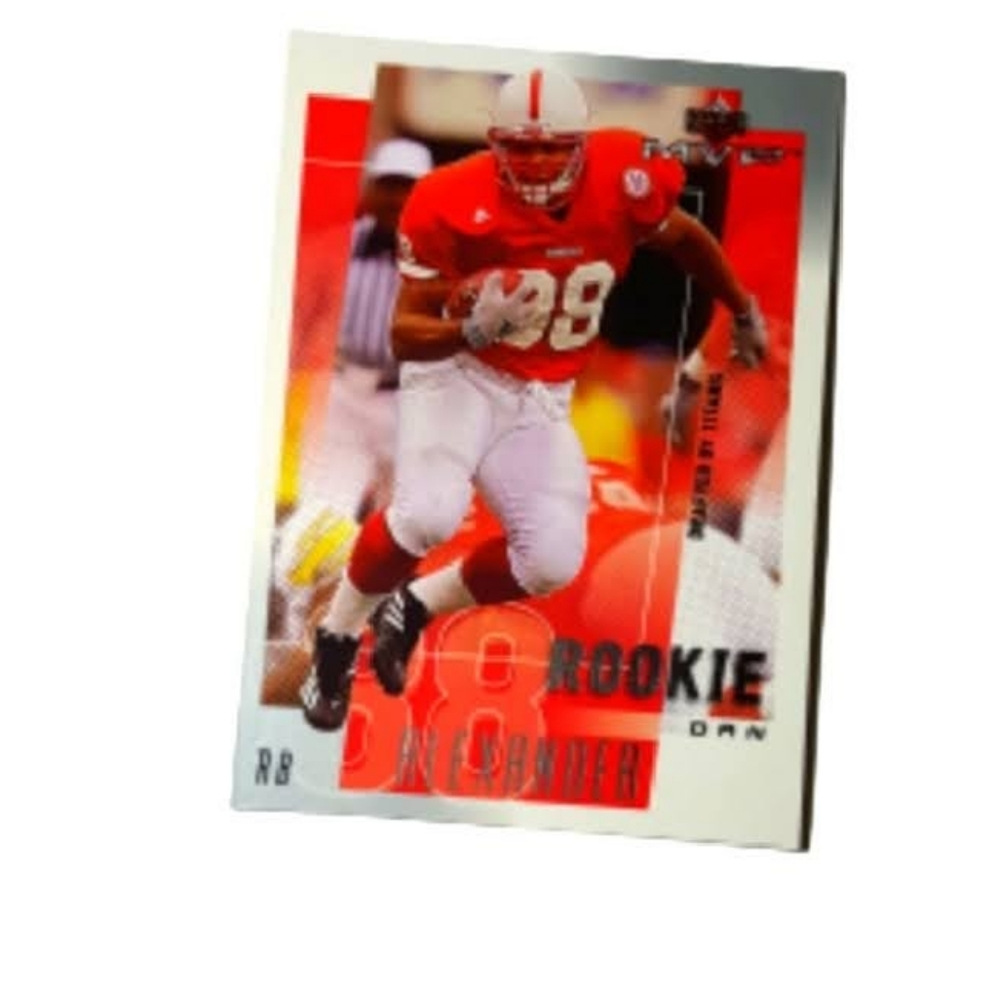 2001 Upper Deck MVP Dan Alexander NFL Rookie Trading Card #302